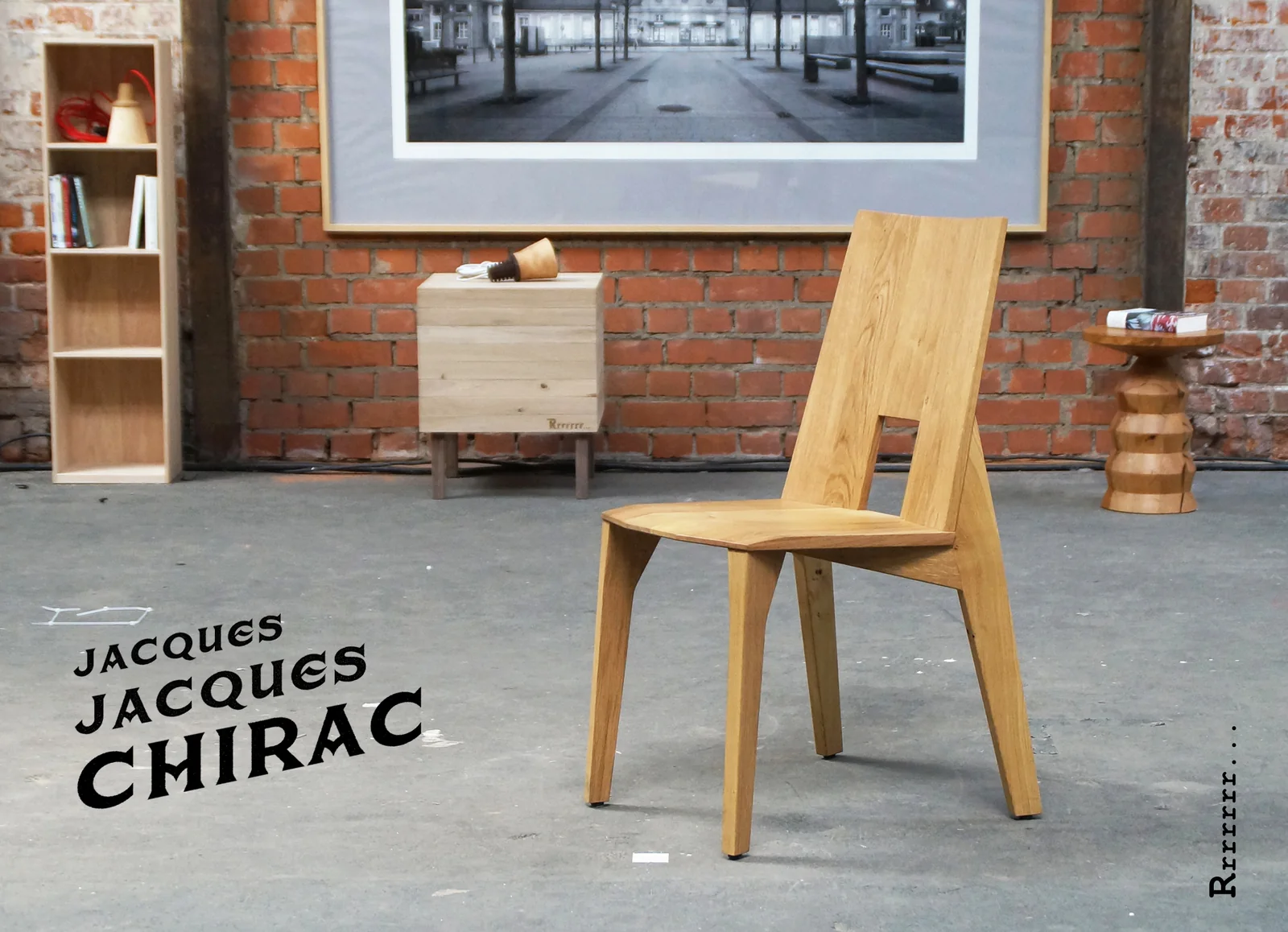 Stuhl "JACQUES-JACQUES CHIRAC", Abbildung 1